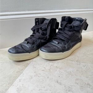 Gucci Black High-Top Sneakers